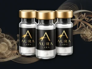 Aura Labs research peptide vials — performance bundle