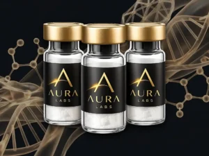 Aura Labs research peptide vials — recovery bundle