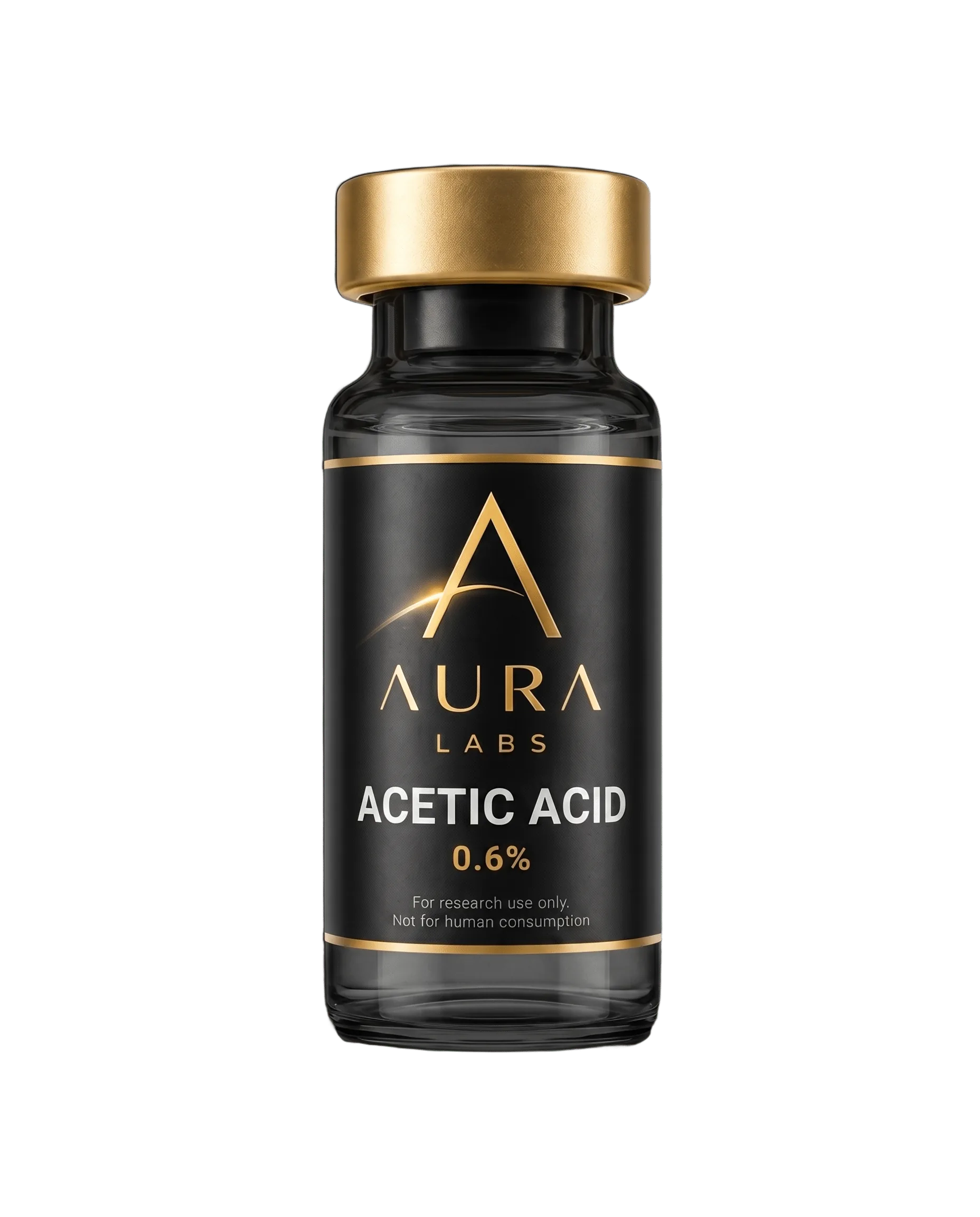 Acetic Acid Solution 0.6% 0.6% research vial - Aura Labs