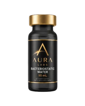 Bacteriostatic Water 10 mL research vial - Aura Labs