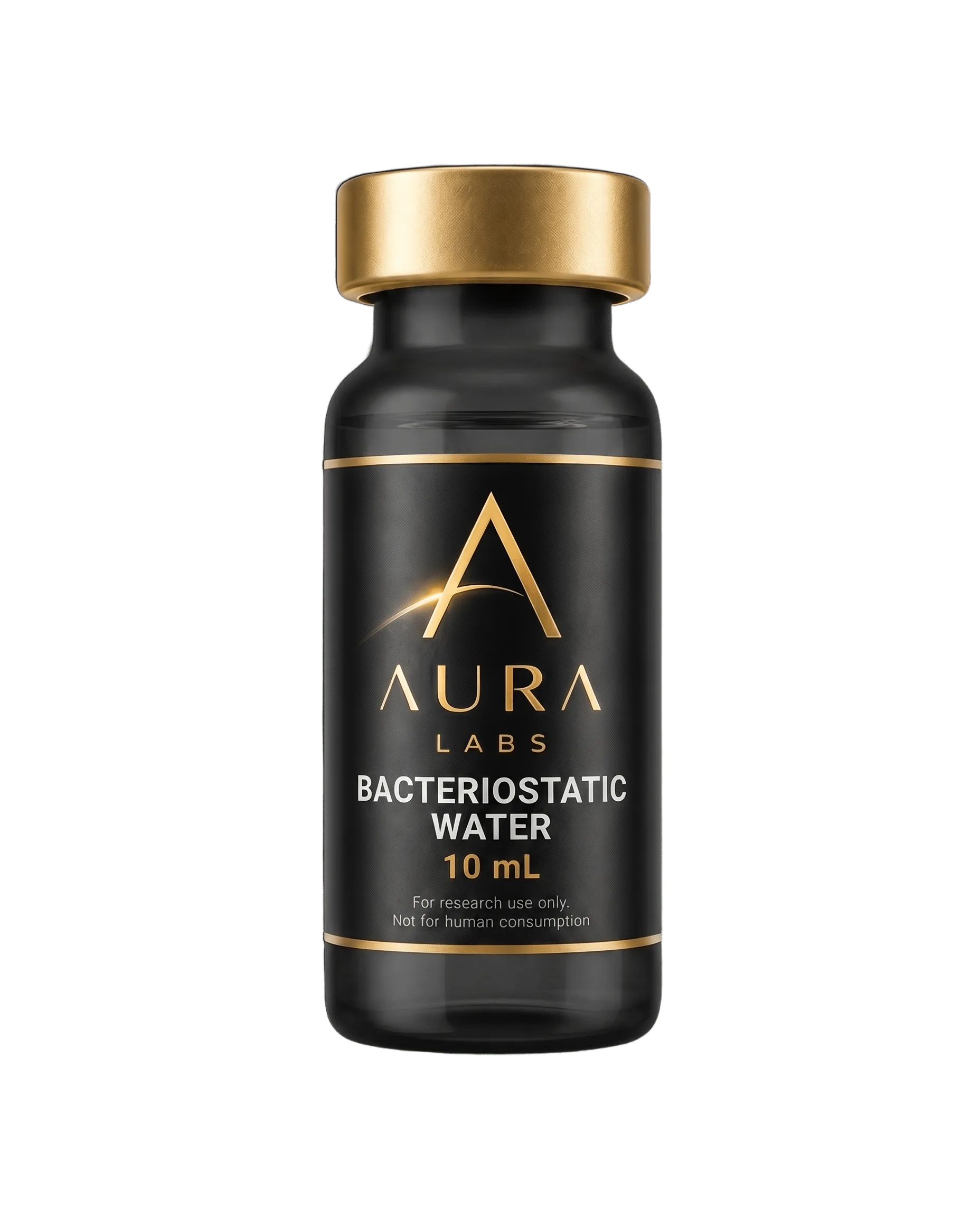 Bacteriostatic Water 10 mL research vial - Aura Labs
