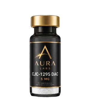 CJC-1295 DAC 5 MG research peptide vial - Aura Labs