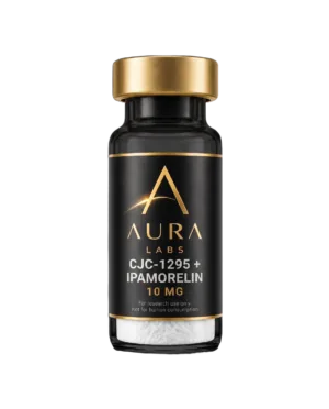 CJC-1295 + Ipamorelin Blend 10 MG research peptide vial - Aura Labs