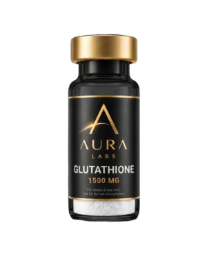 Glutathione 1500 MG research peptide vial - Aura Labs