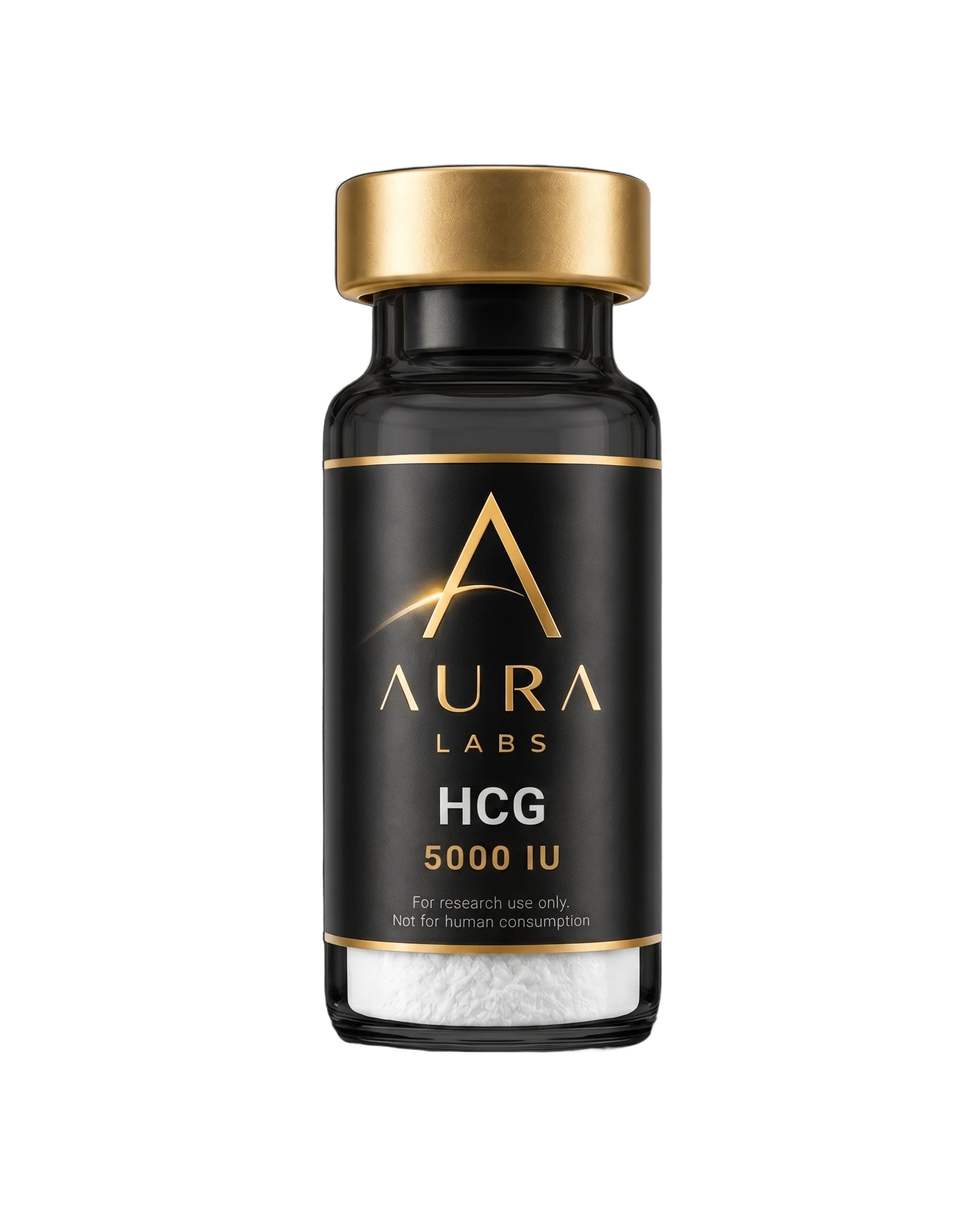 HCG 5000 IU research peptide vial - Aura Labs