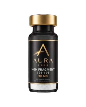 HGH Fragment 176-191 20 MG research peptide vial - Aura Labs