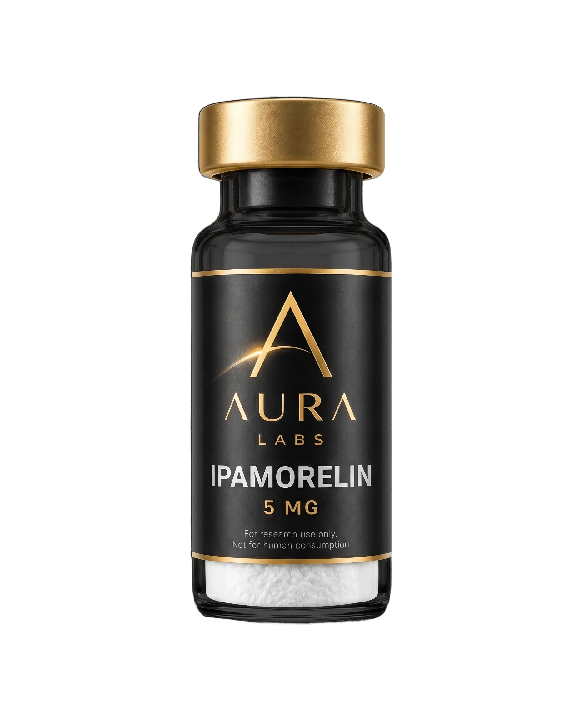 Ipamorelin 5 MG research peptide vial - Aura Labs