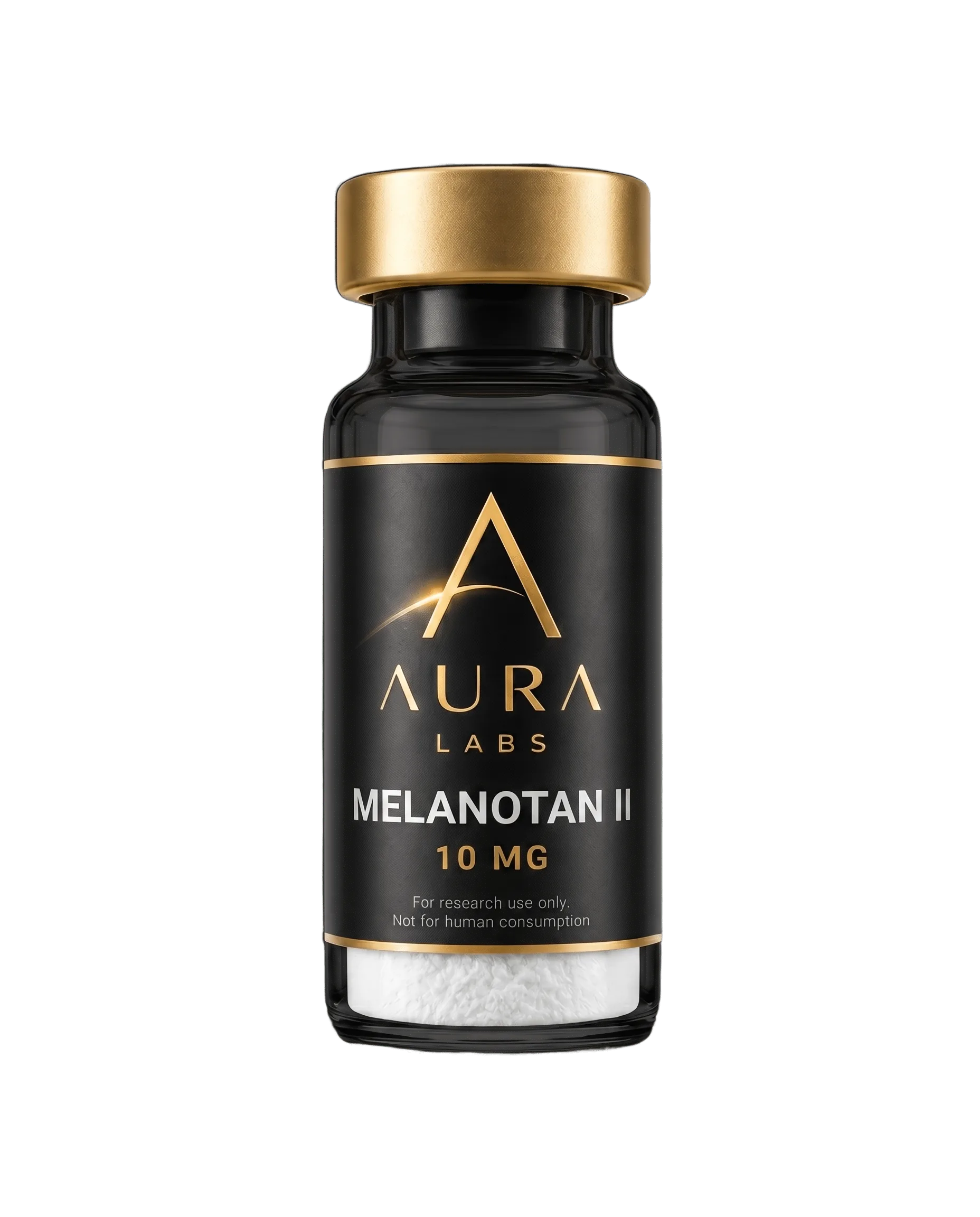 Melanotan II 10 MG research peptide vial - Aura Labs