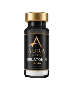 Melatonin 10 MG research peptide vial - Aura Labs