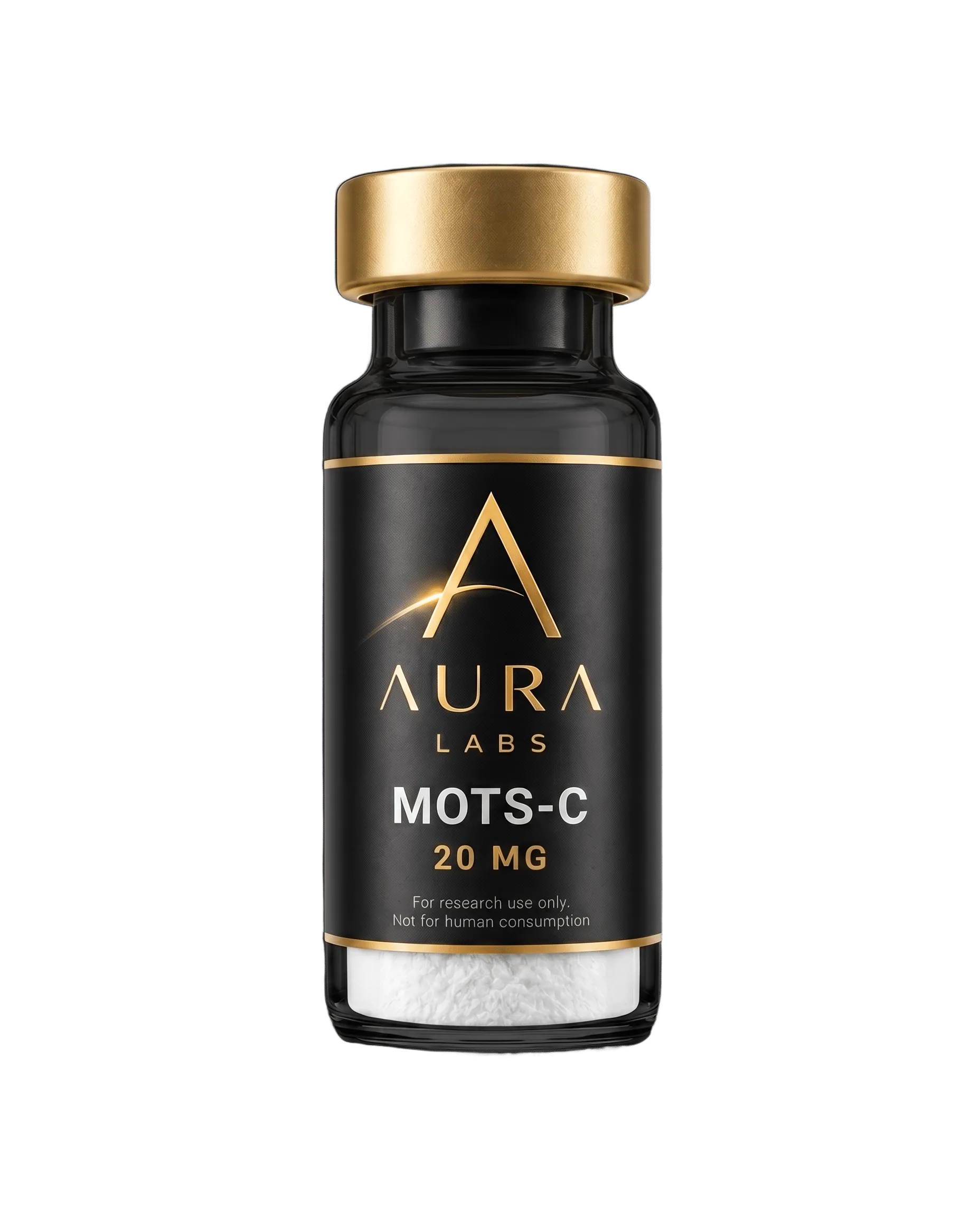 MOTS-c 20 MG research peptide vial - Aura Labs