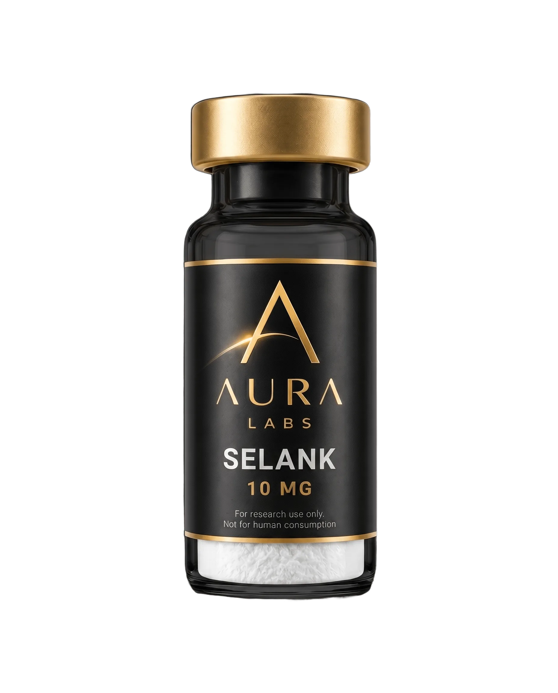 Selank 10 MG research peptide vial - Aura Labs