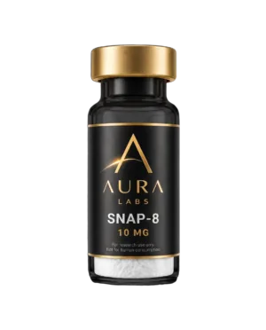 SNAP-8 10 MG research peptide vial - Aura Labs