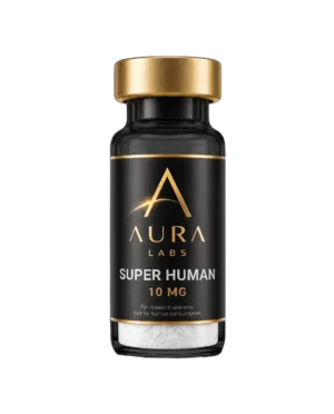 Super Human Blend 10 MG research peptide vial - Aura Labs