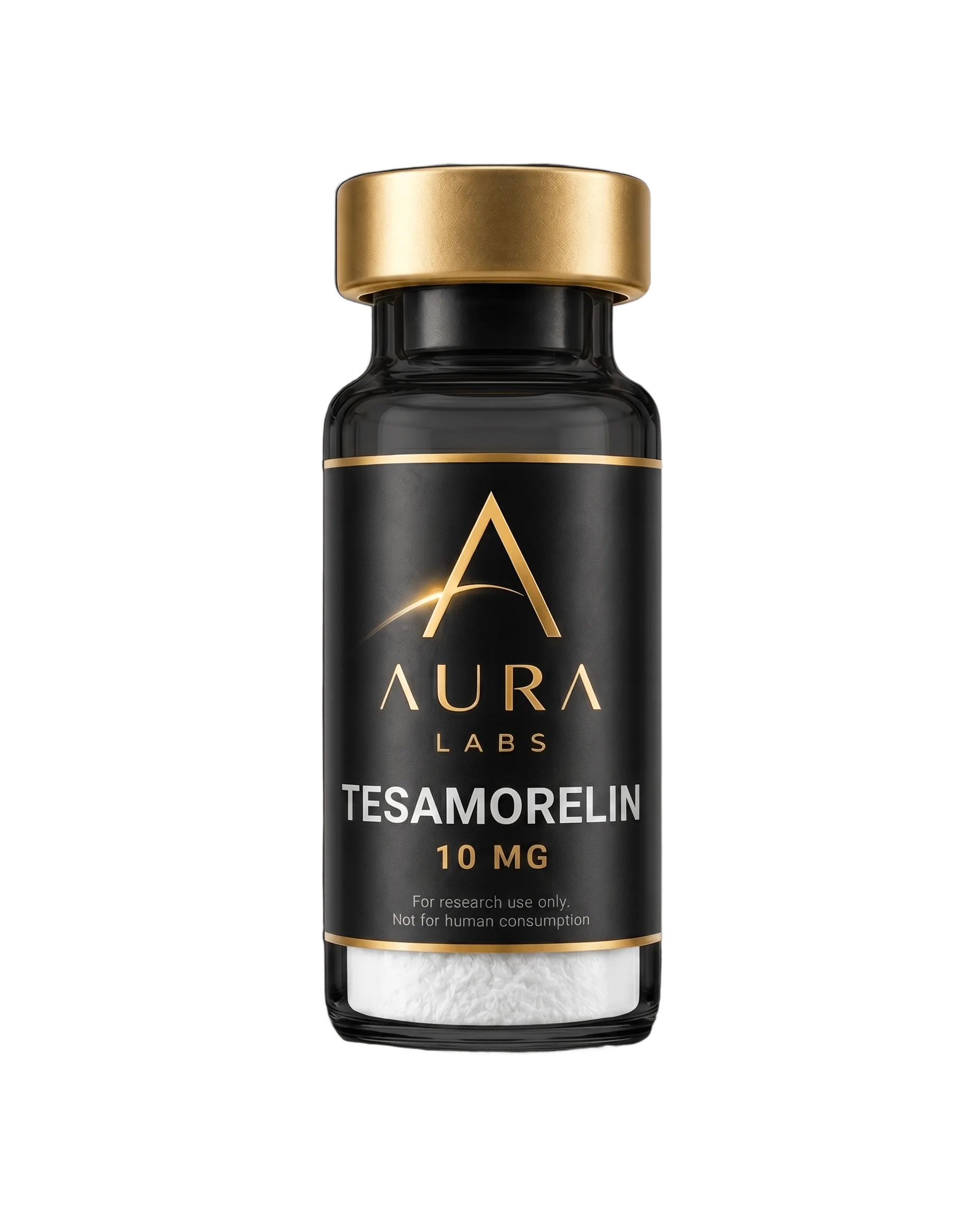 Tesamorelin 10 MG research peptide vial - Aura Labs